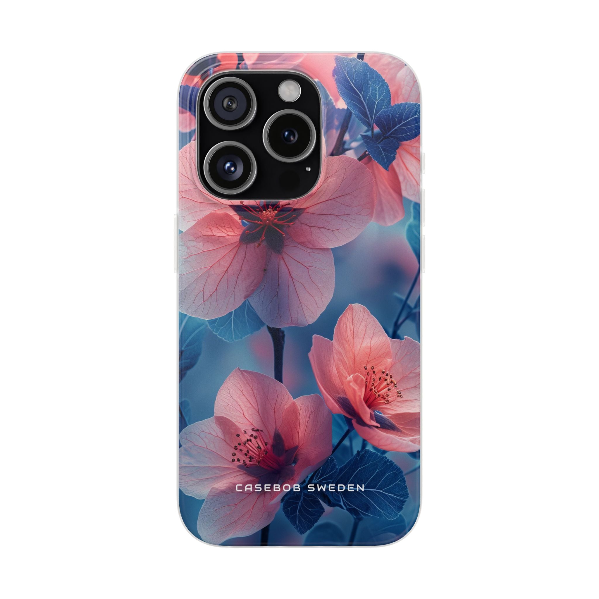 Ethereal Floral Harmony iPhone 15 - Flexi Phone Case