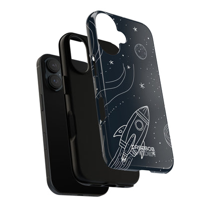 Cosmic Rocket Drift iPhone 16 - Tough