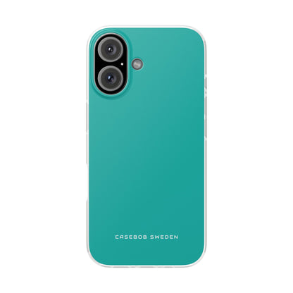 Light Sea Green iPhone 16 - Flexi Phone Case