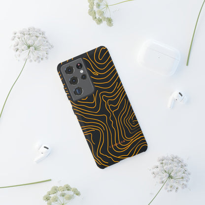 Linear Yellow Chic - Protective Phone Case