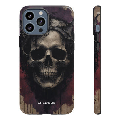 Gothic Skull Crown iPhone 13 Pro Max Case - Tough