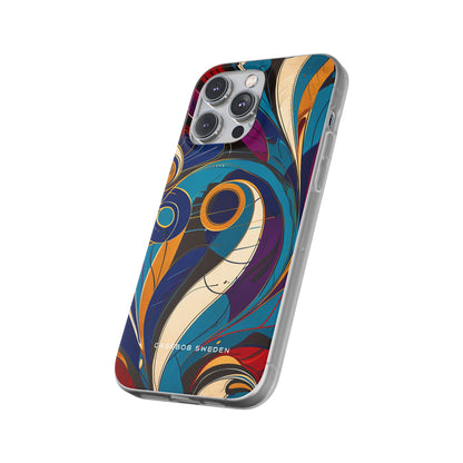 Vintage Vortex Harmony iPhone 14 - Flexi Phone Case