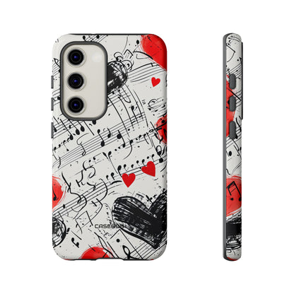 Melodic Love Notes - Protective Pixel Case - Protective Phone Case