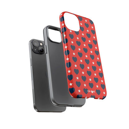 Hearts Dance Bright - iPhone Case