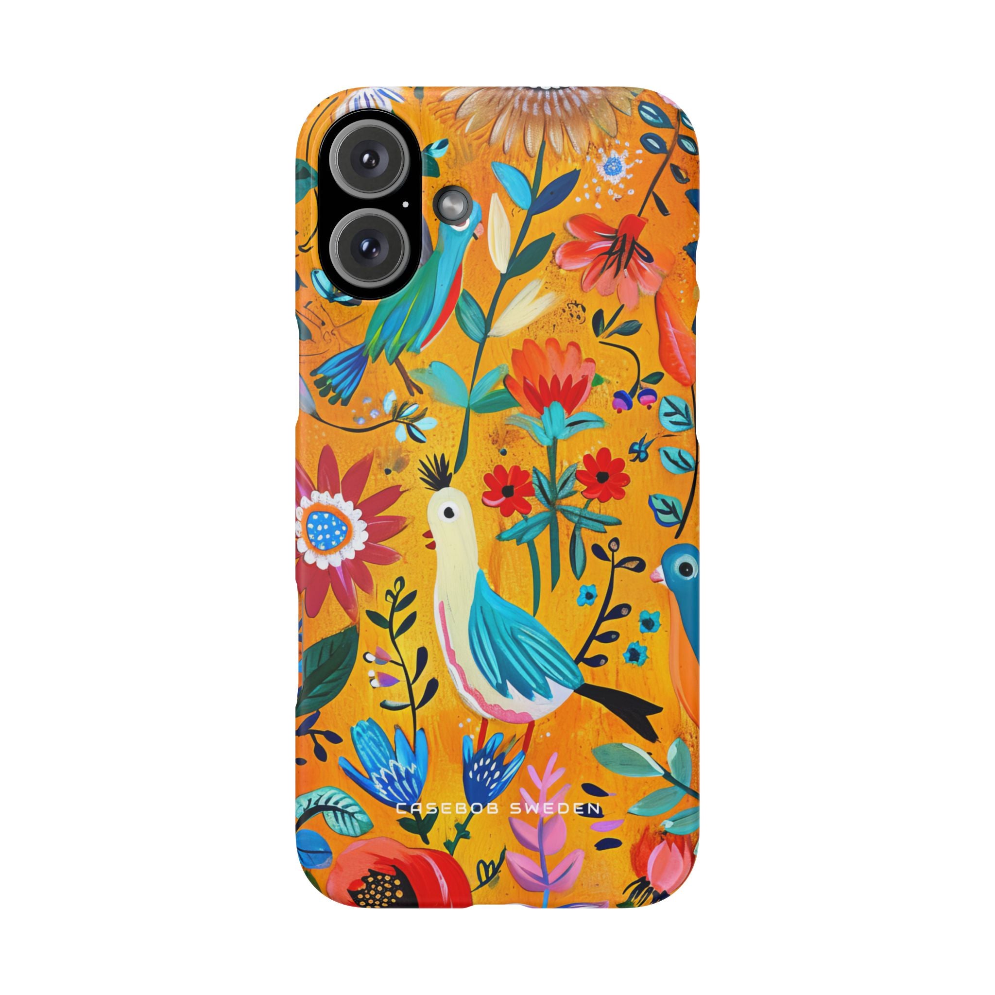 Whimsical Vintage Nature Harmony iPhone 16 - Slim Phone Case