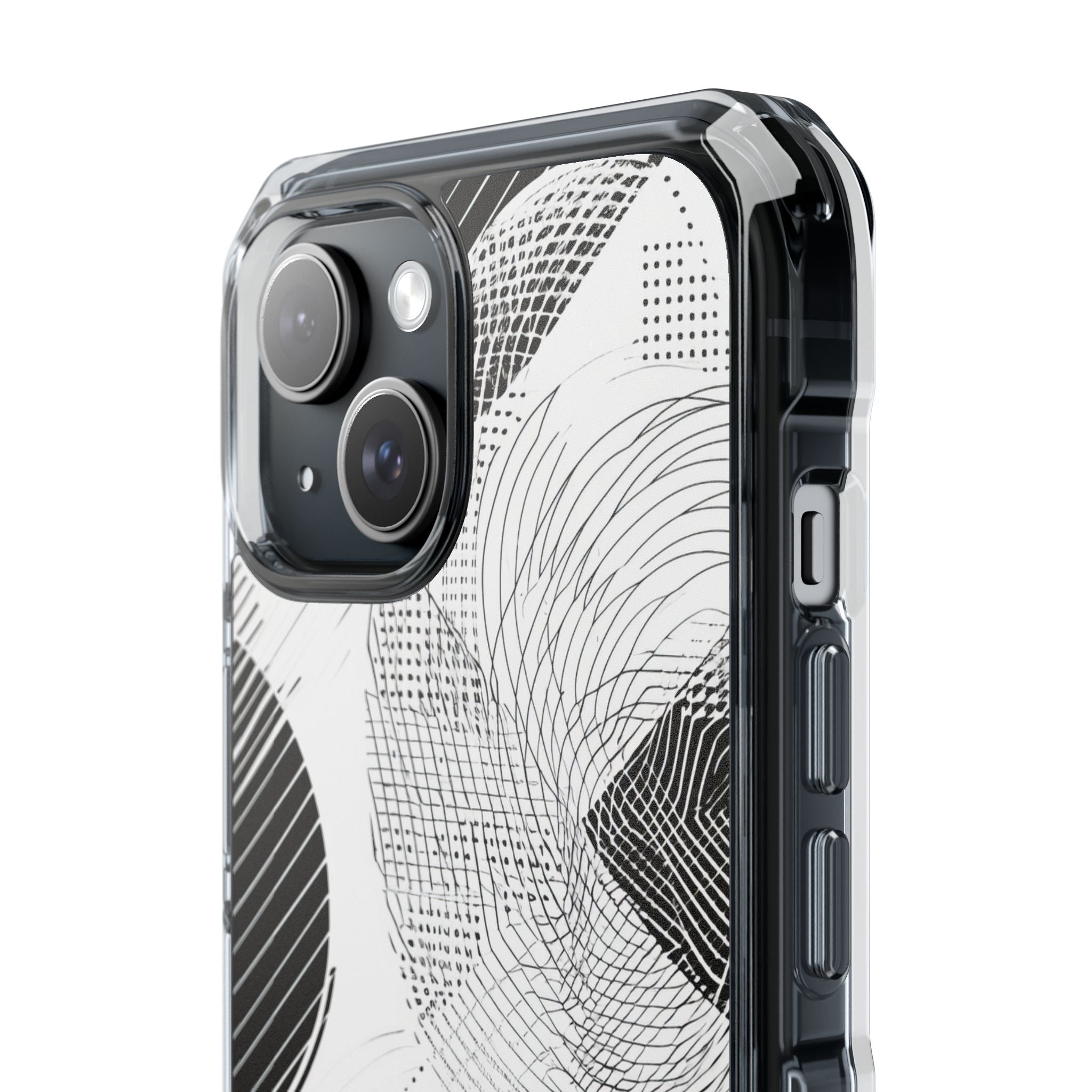 Monochrome Dynamics - Phone Case for iPhone