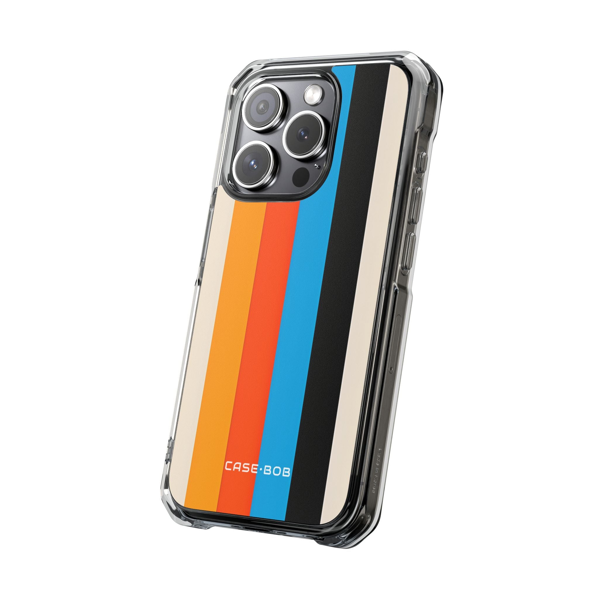 Vivid Stripe Harmony iPhone 15 Pro Case - Impact