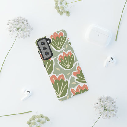 Earth Happy Flower - Protective Phone Case