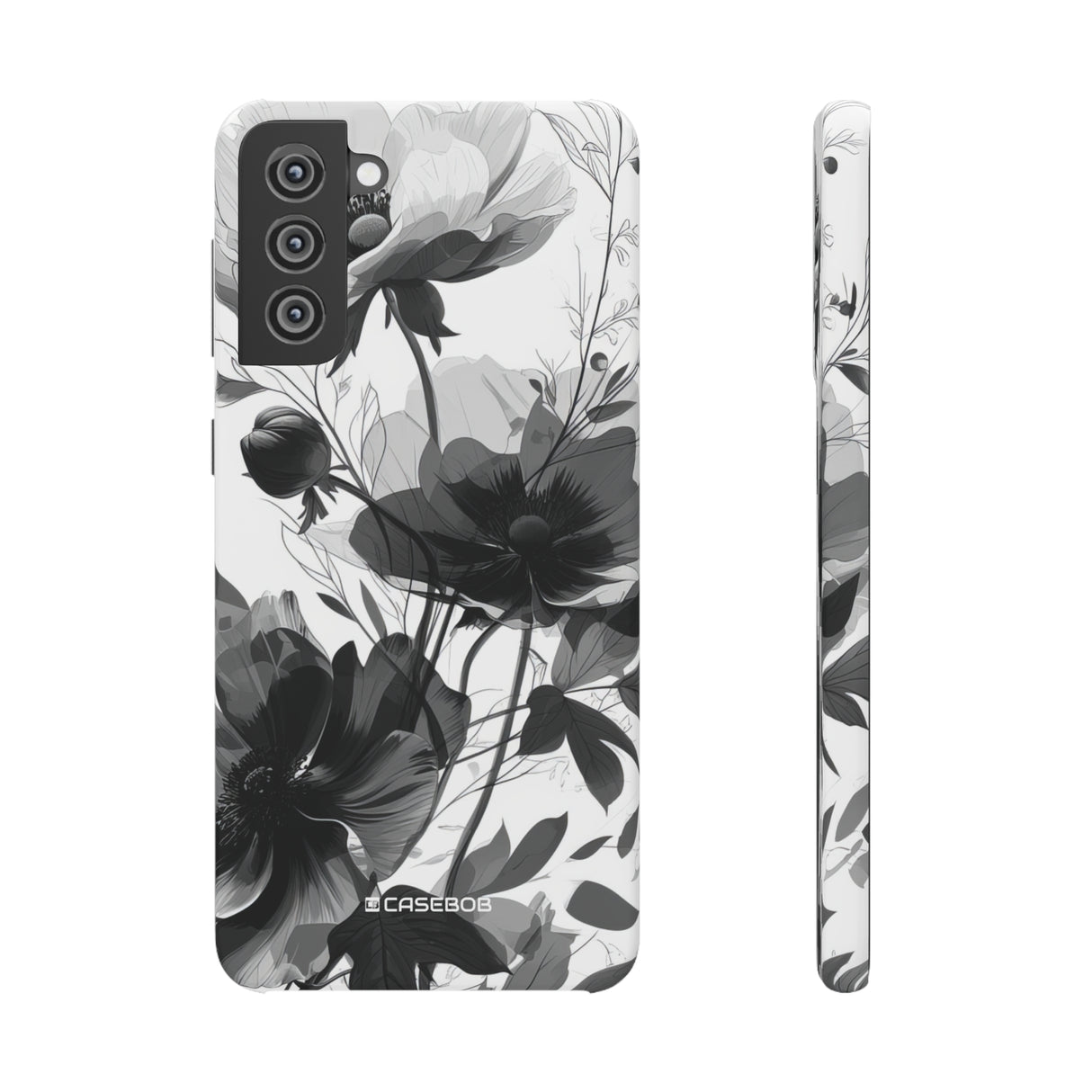 Botanische Eleganz | Schlanke Handyhülle für Samsung