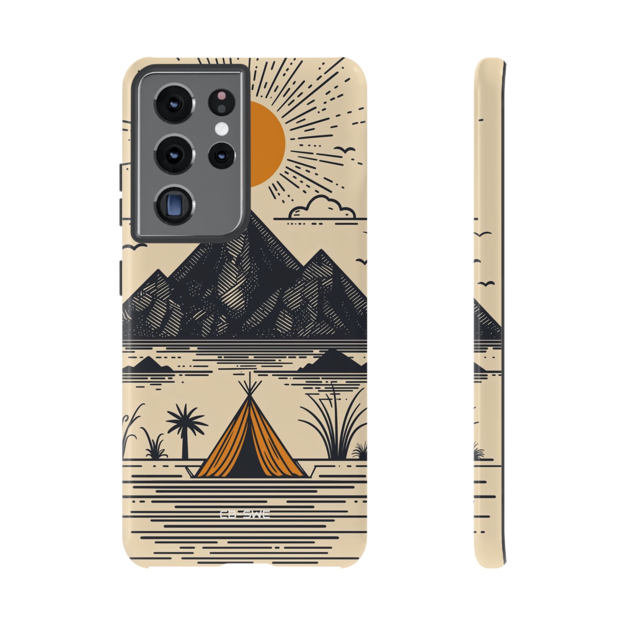 Golden Tent Awaits - Samsung Case