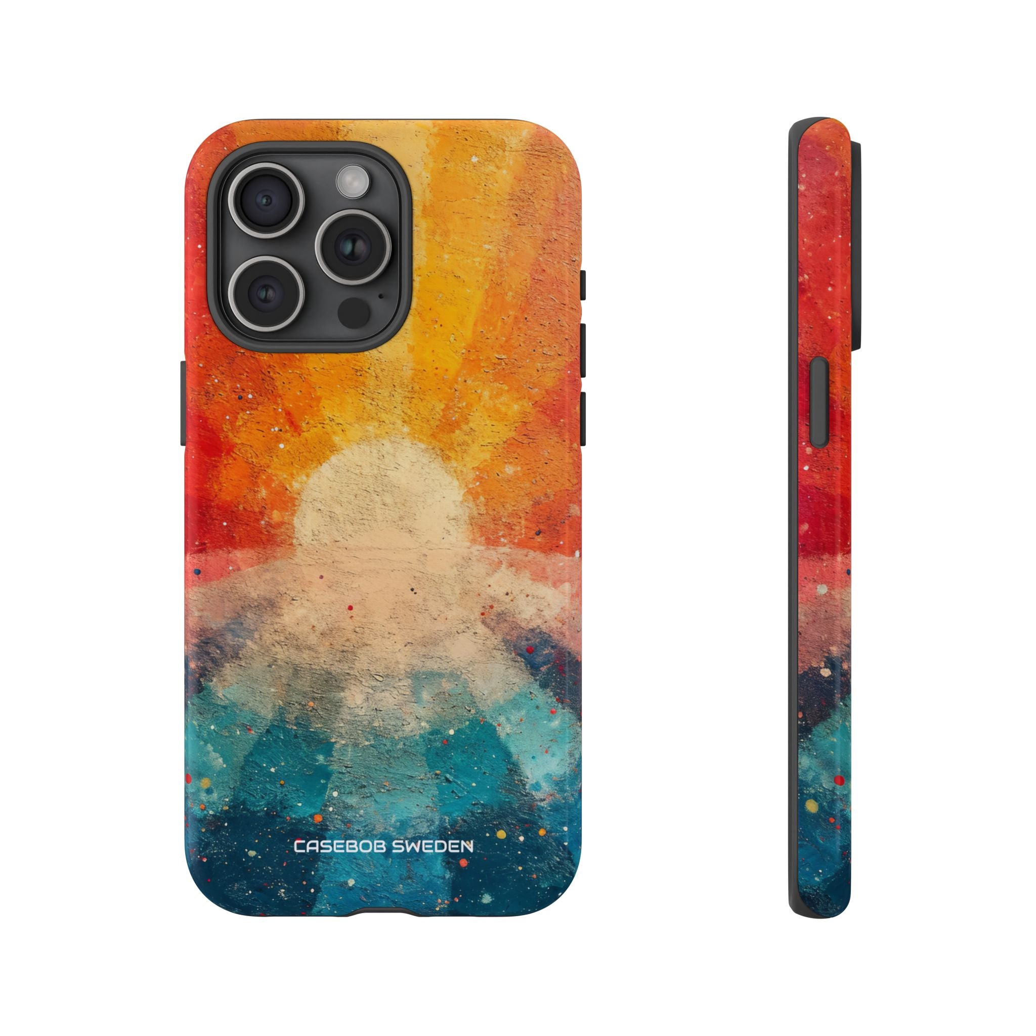 Sunburst Energy - Tough iPhone 15 Phone Case