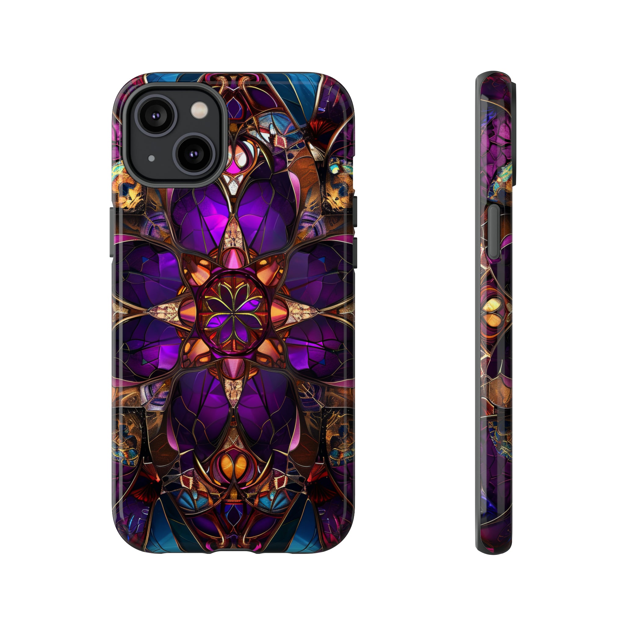 Stained Glass Gothic - Protective Phone Case