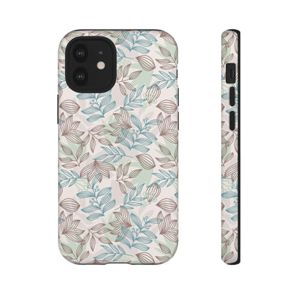 Minty Leaf - Protective Phone Case