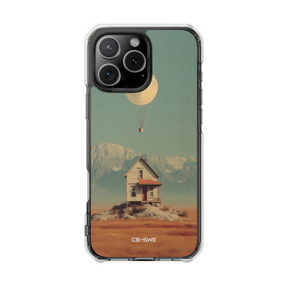 Moon Hovers Low iPhone Case - Impact