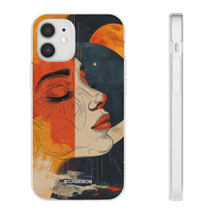 Celestial Duality | Flexible Phone Case for iPhone