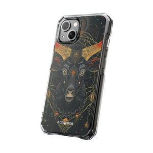 Celestial Taurus Mystique – Handyhülle für iPhone (Clear Impact – Magnetisch)