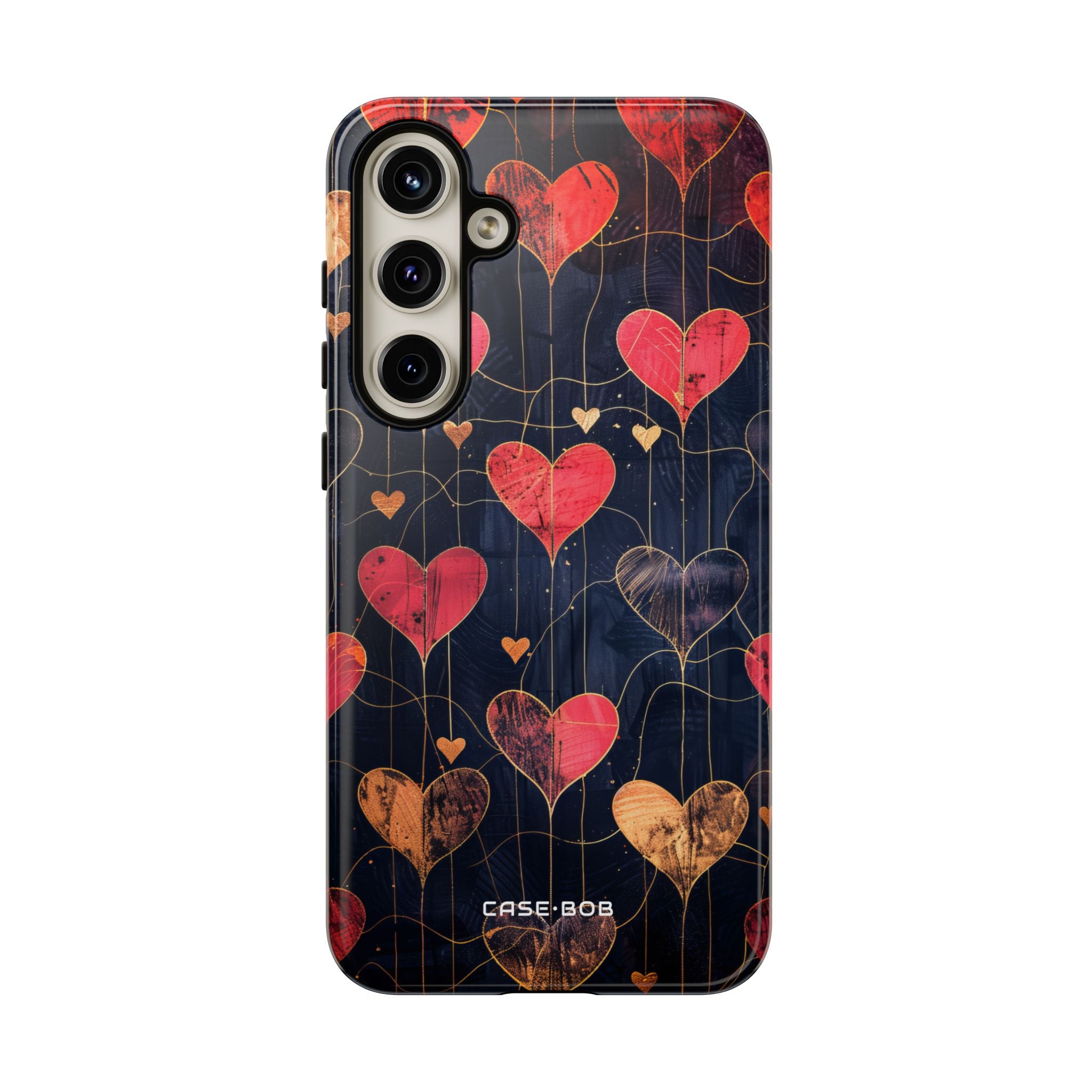 Golden Hearts Network Samsung S24 Plus Case - Tough