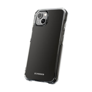 Smoky Black | Phone Case for iPhone (Clear Impact Case - Magnetic)