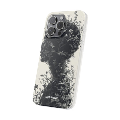 Botanical Silhouette Essence | Flexible Phone Case for iPhone