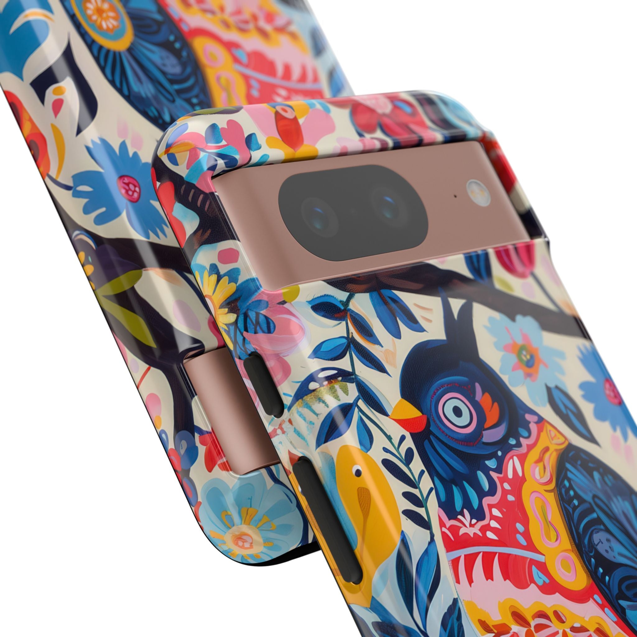 Owl Bloom Google Pixel 8 Case - Tough