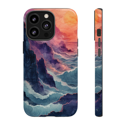 Tranquil Cliffside Views - Protective Phone Case