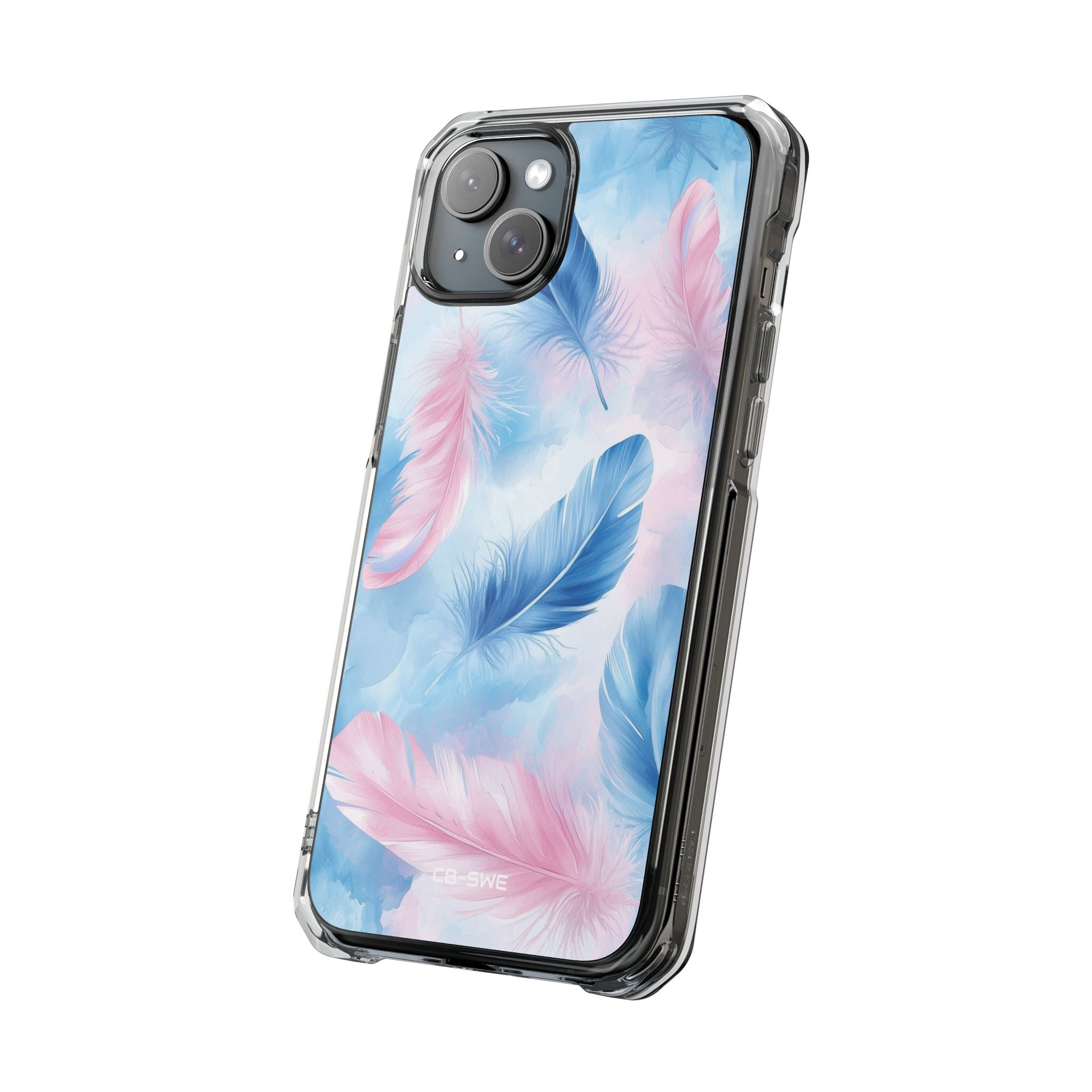 Feathers Float Softly iPhone Case - Impact