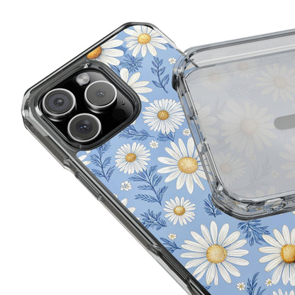 Daisies On Blue iPhone Case - Impact