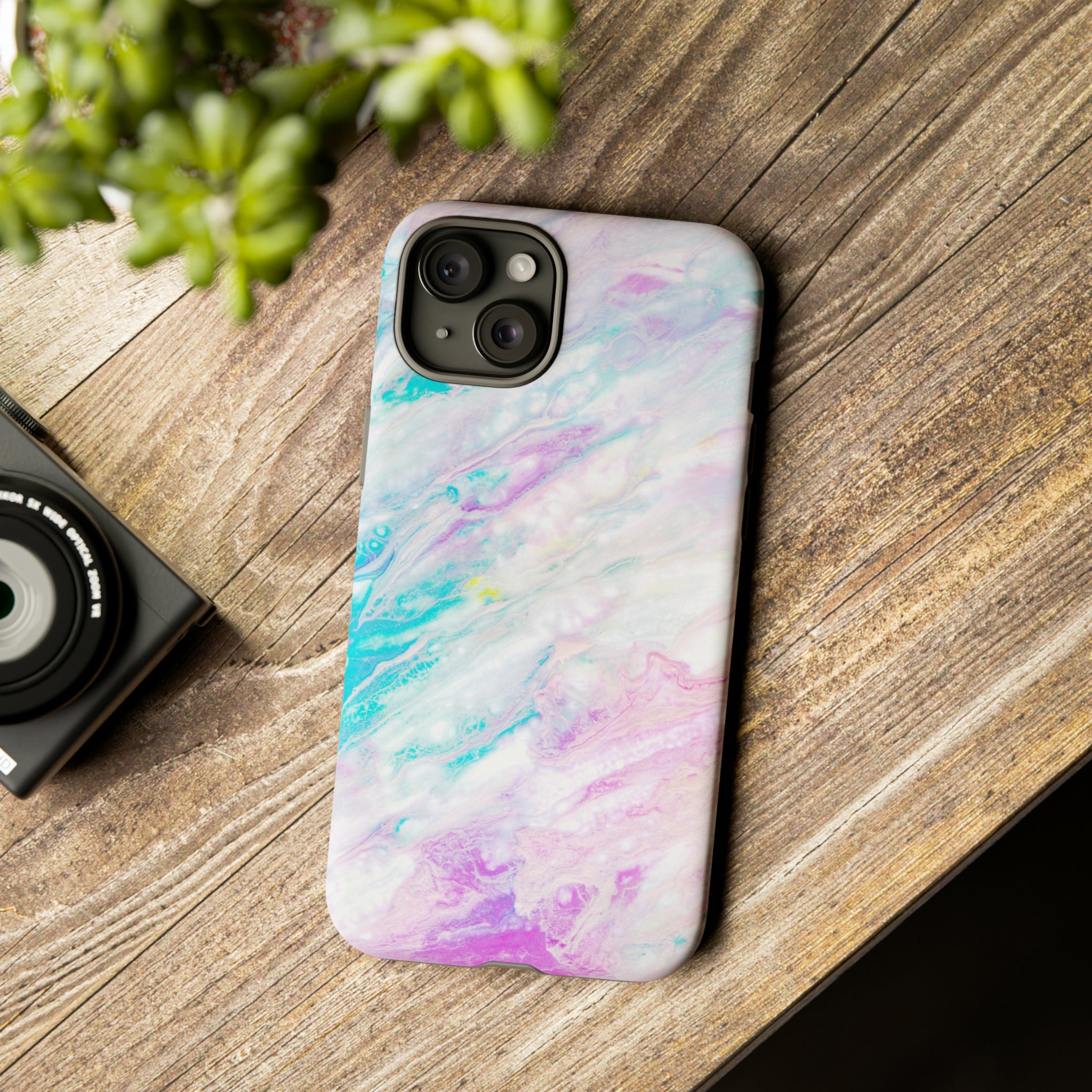 Watercolor Pink - Protective Phone Case