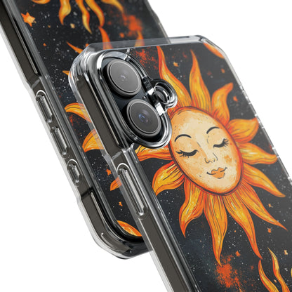 Celestial Suns Dance iPhone Case - Impact
