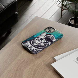 Cute Cat - Protective Phone Case