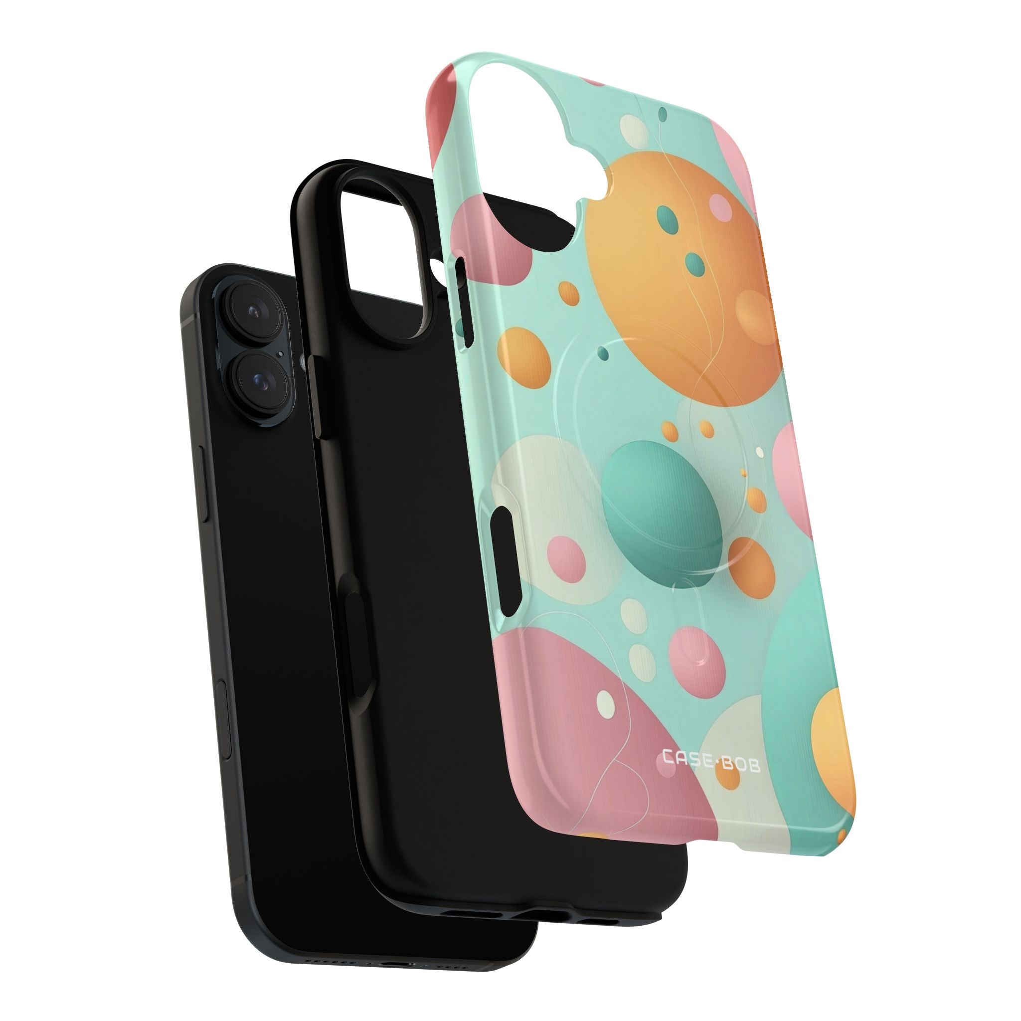 Pastel Circles iPhone 16 Plus Case - Tough+