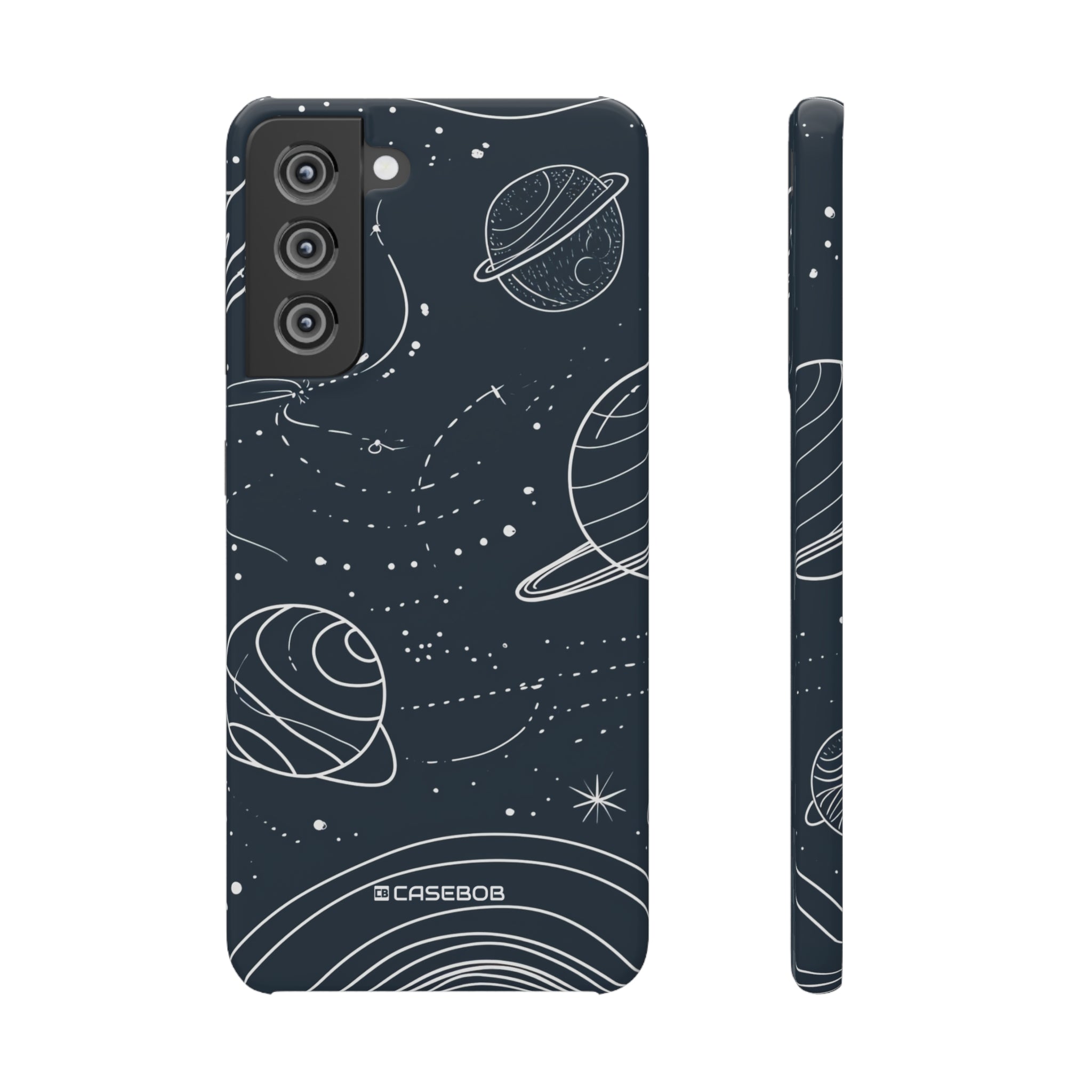 Cosmic Wanderer | Schlanke Handyhülle für Samsung