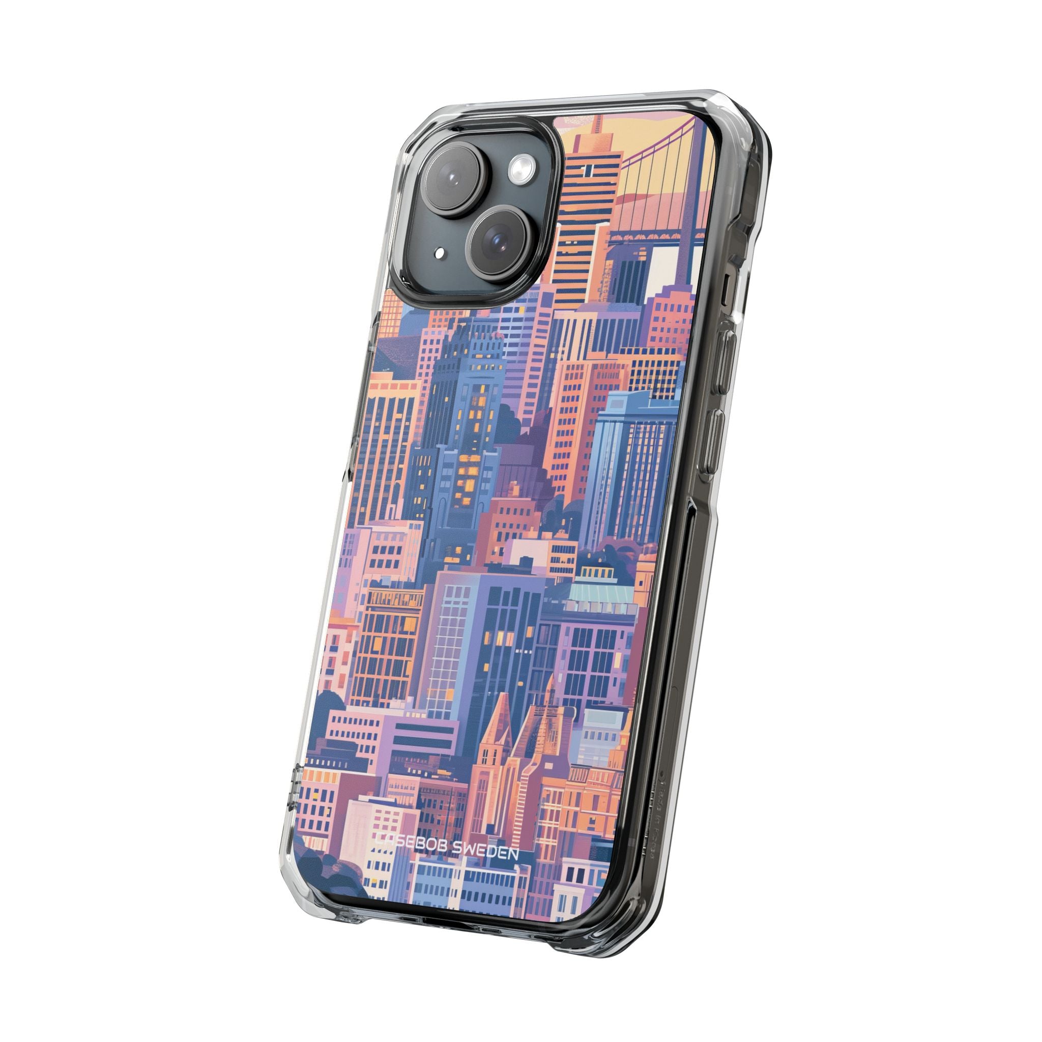 Urban Energy - Clear Impact iPhone 15 Phone Case