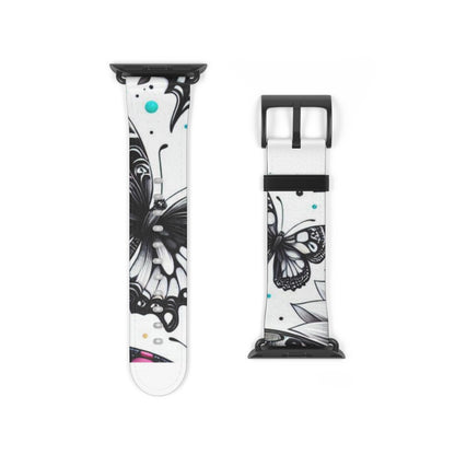 Monochrome Flutter - Watch Band