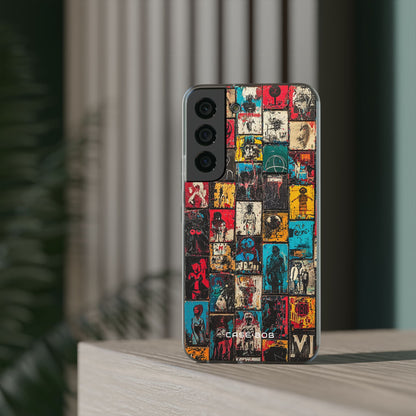 Figured Grid Samsung S22 - Soft