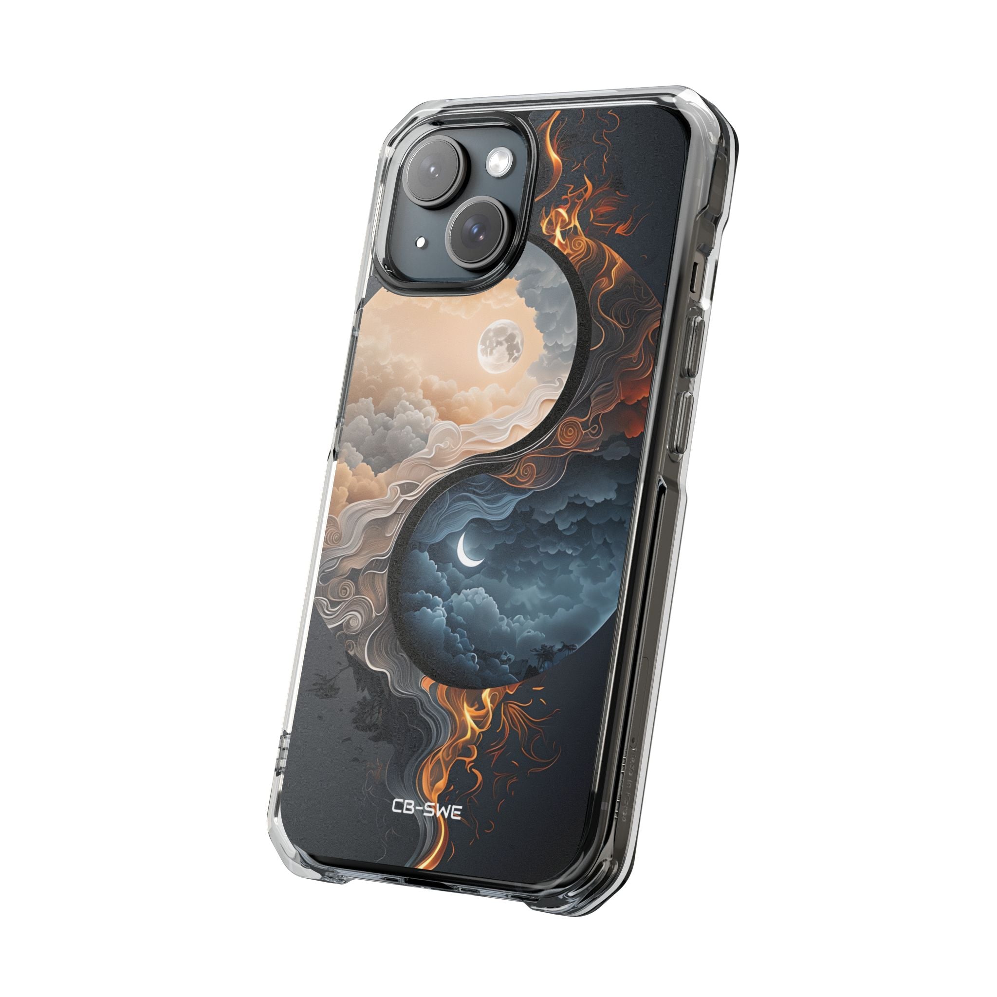 Moonlit Elemental Harmony iPhone Case - Impact