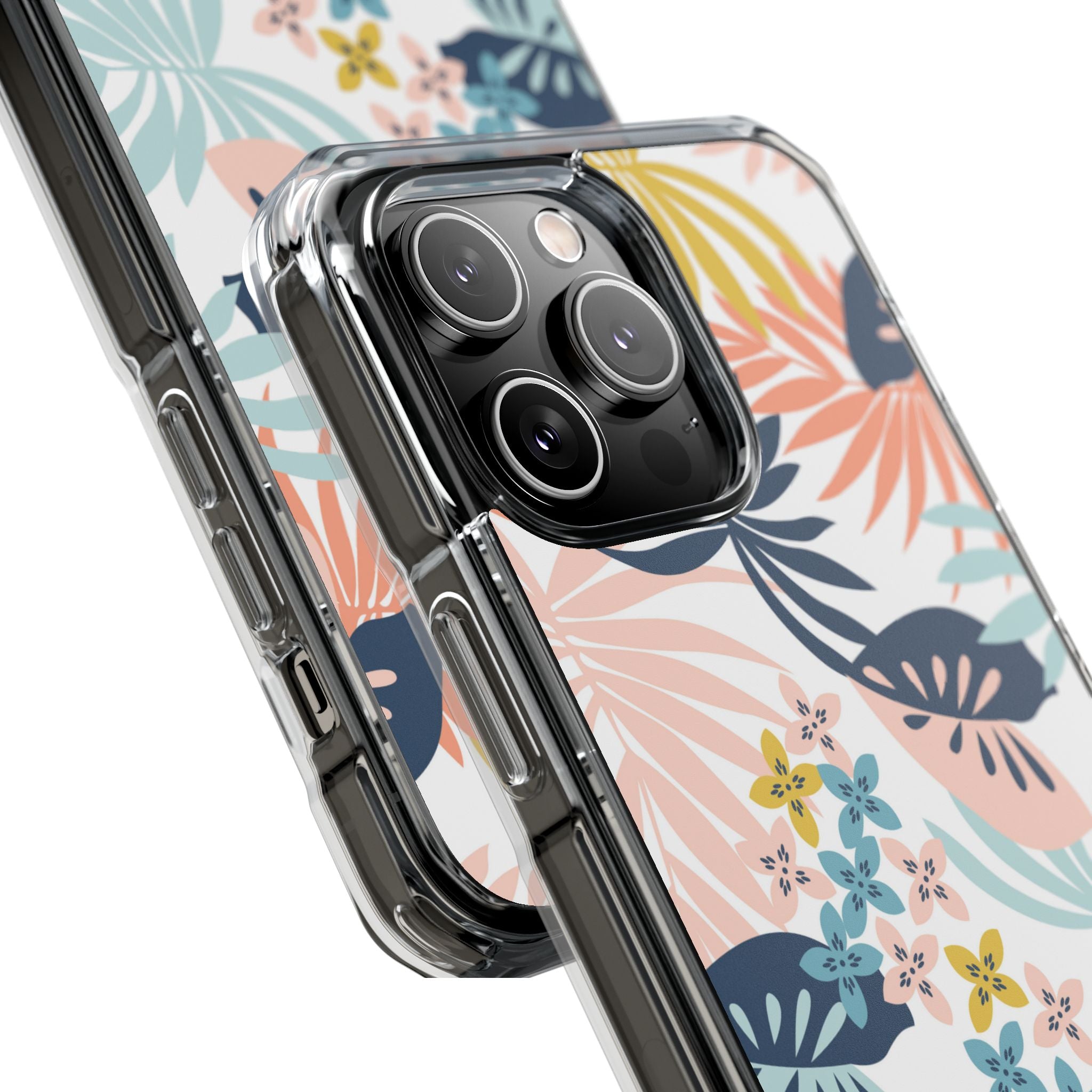 Tropical Foliage Blooms iPhone Case - Impact