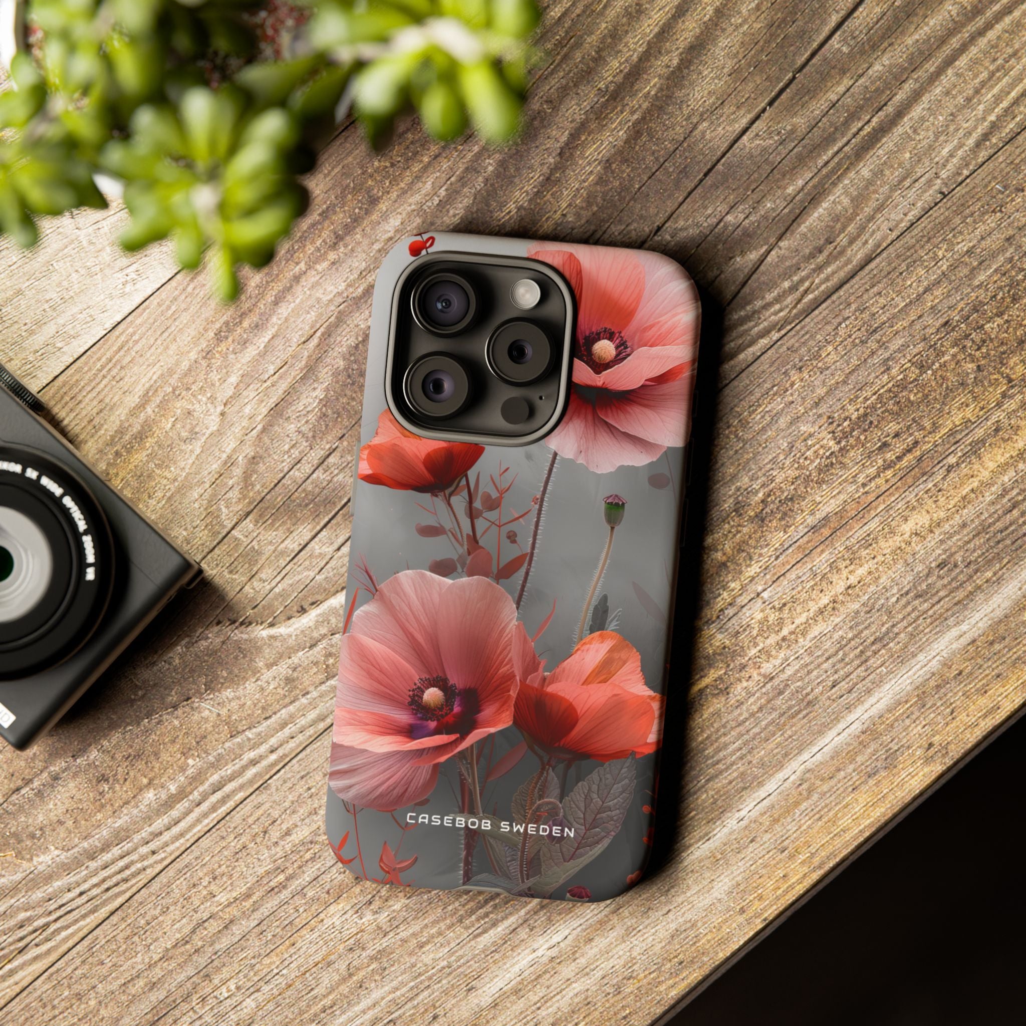 Ethereal Floral Elegance iPhone 15 - Tough Phone Case