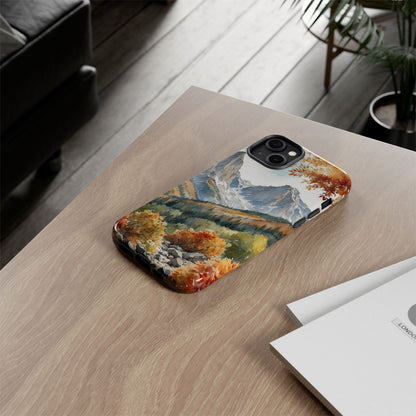 Autumn Leaves Dance - iPhone Case