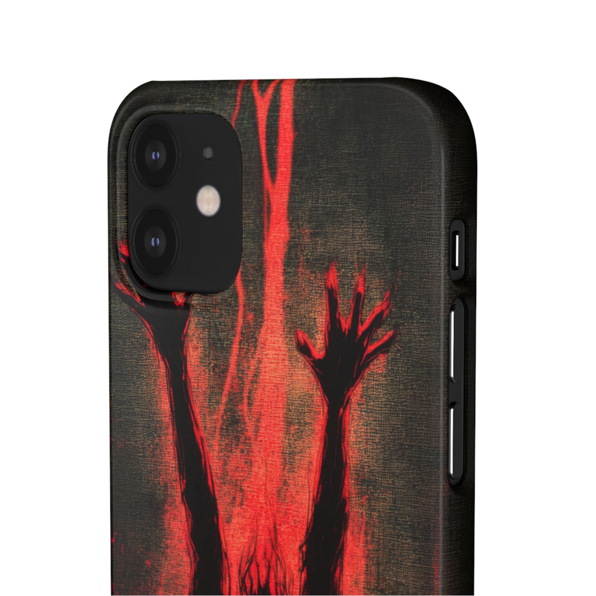 Gothic Crimson Ascension iPhone 12 - Slim Phone Case