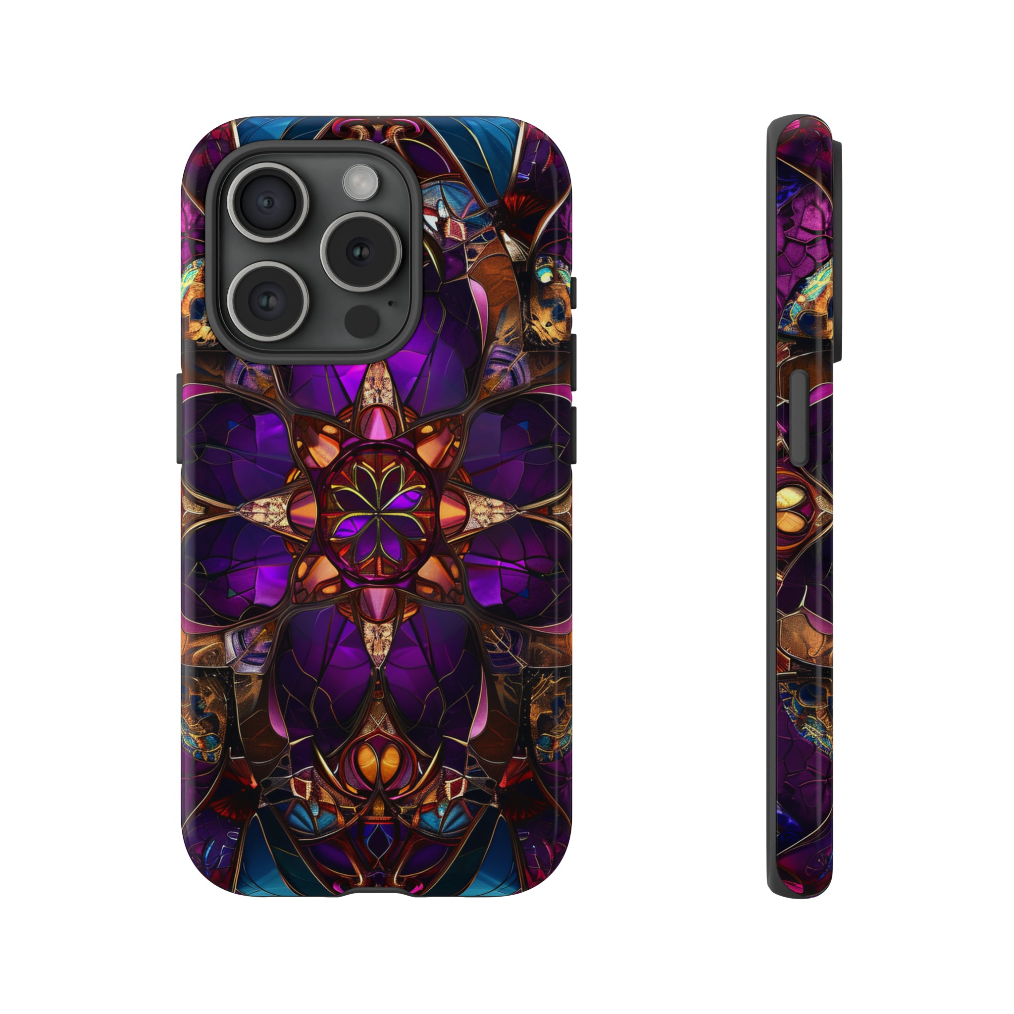 Stained Glass Gothic - Protective Phone Case