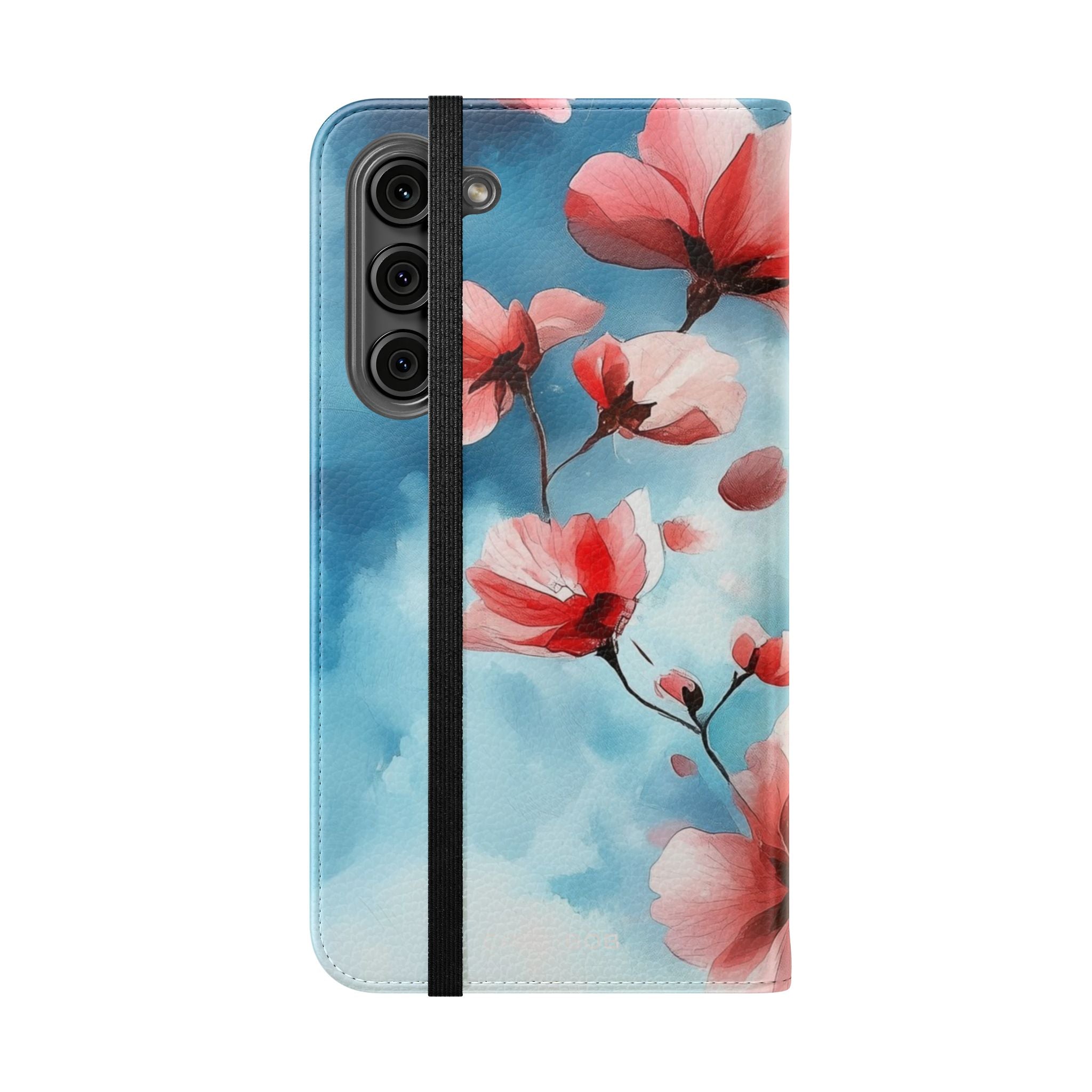 Pink Bloom Drift - Samsung S23+ Case - Lompakko