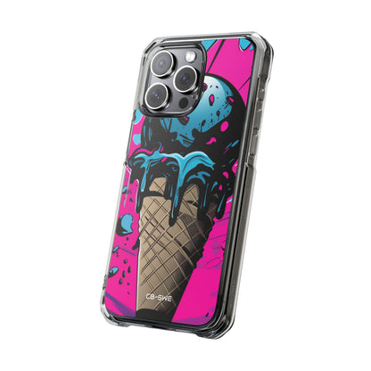 Vibrant Ice Cream Splash iPhone Case - Impact