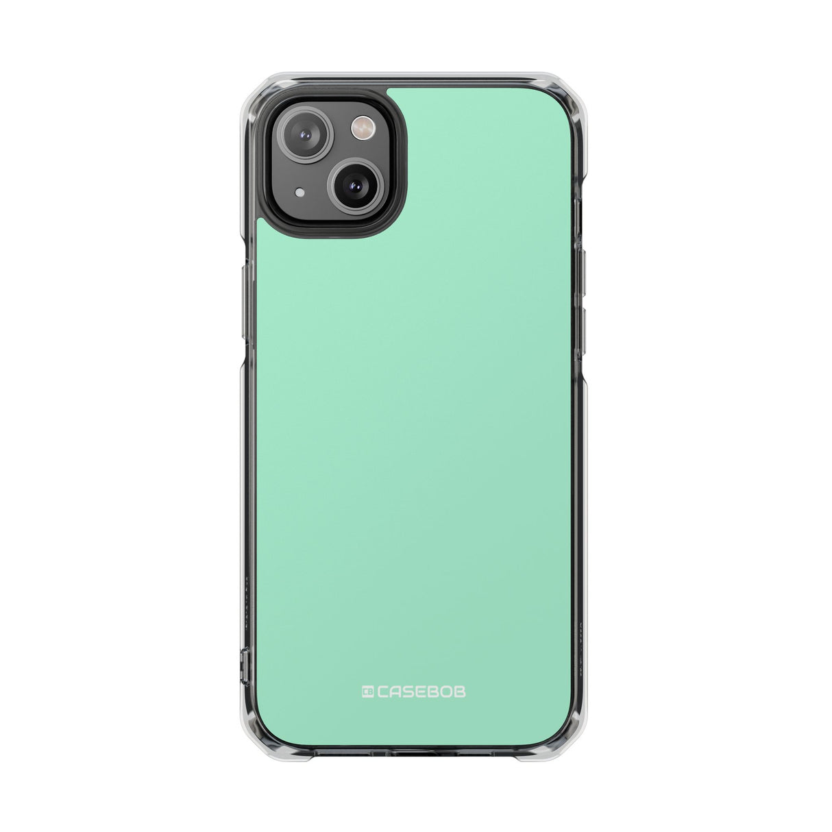 Magic Mint | Handyhülle für iPhone (Clear Impact Case - Magnetisch) 