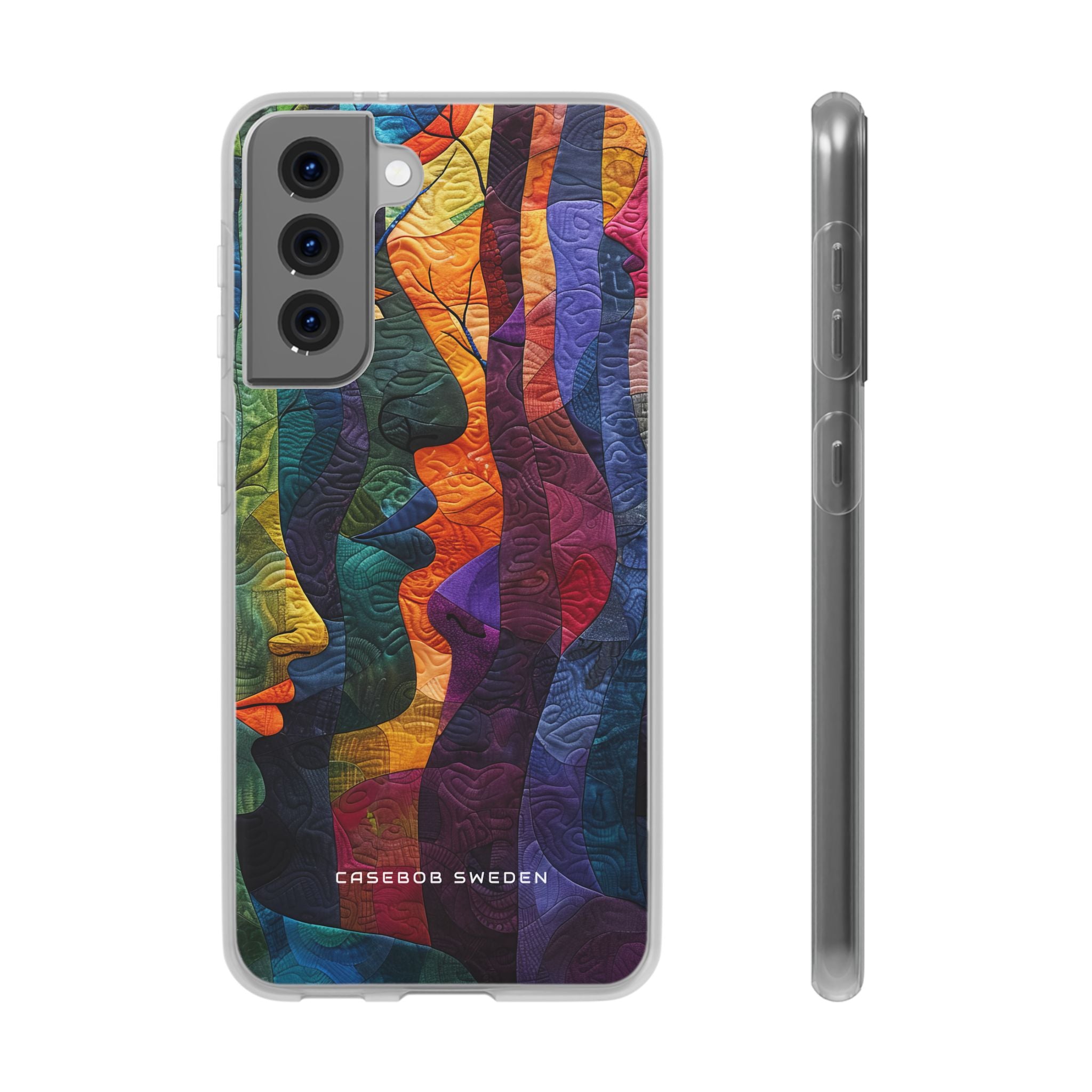 Harmonized Faces and Nature Fusion Samsung S21 - Flexi Phone Case