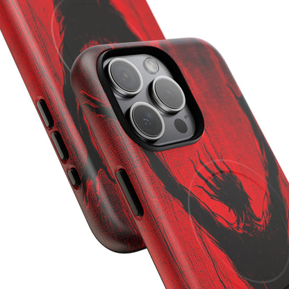 Crimson Despair iPhone 15 | Tough+ Phone Case