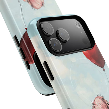 Heart Balloon Glow iPhone 17 Pro Max Case - Tough+