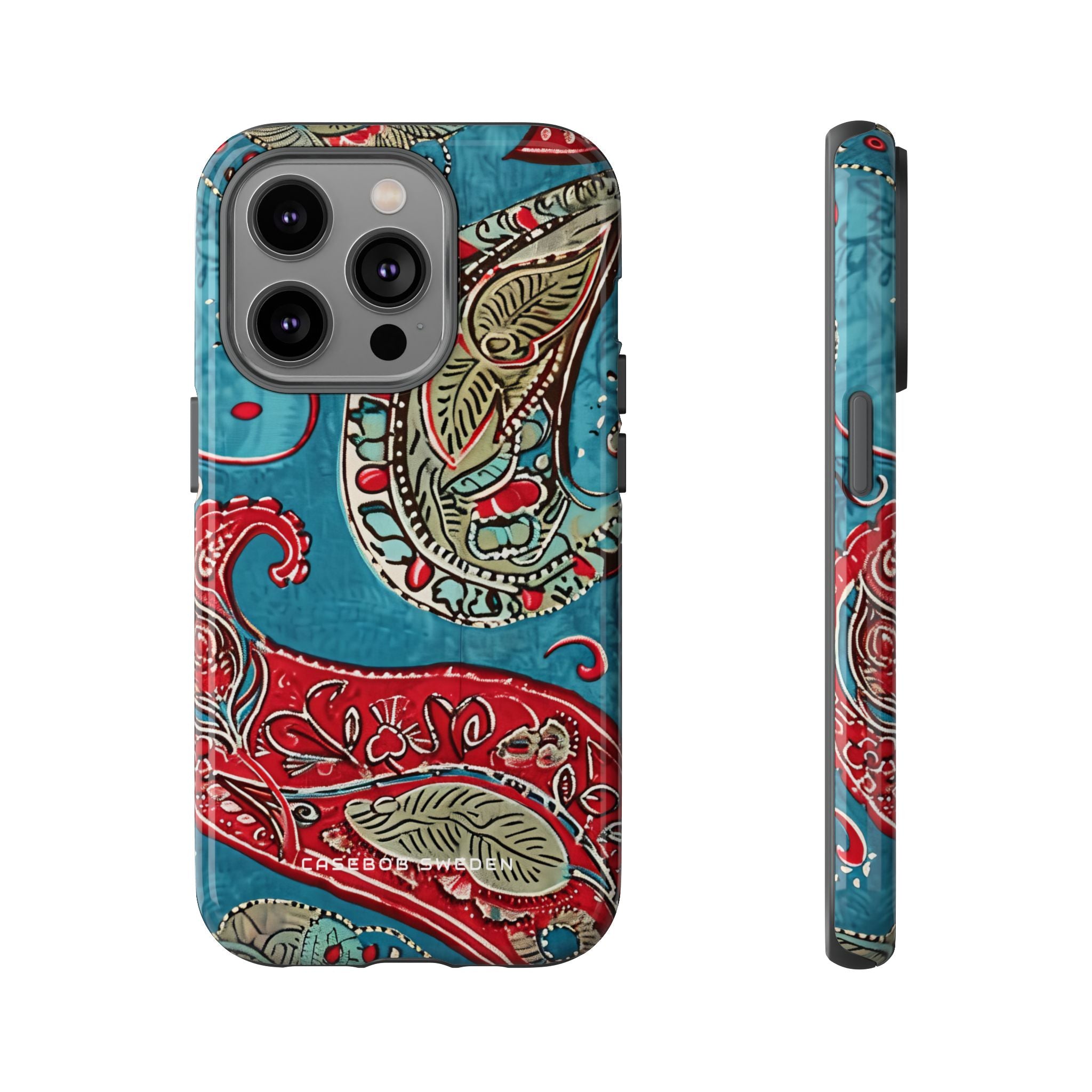 Vintage Paisley Elegance iPhone 14 - Tough Phone Case