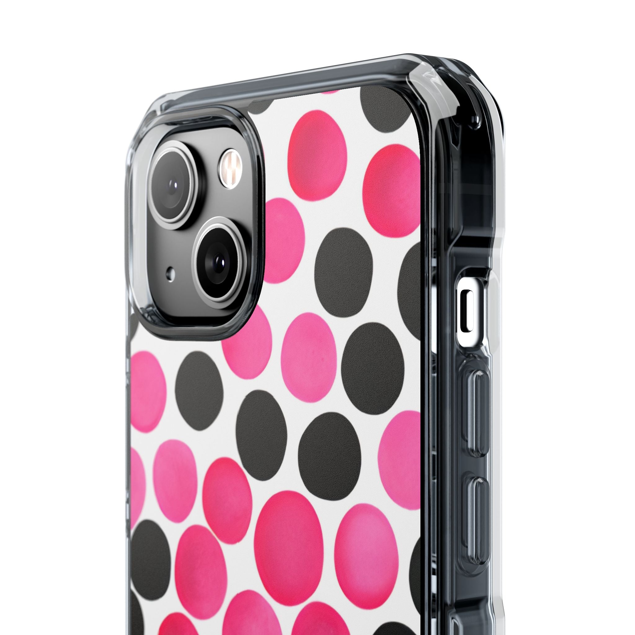 Pulsing Circles Illusion iPhone Case - Impact