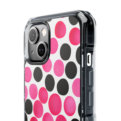 Pulsing Circles Illusion iPhone Case - Impact